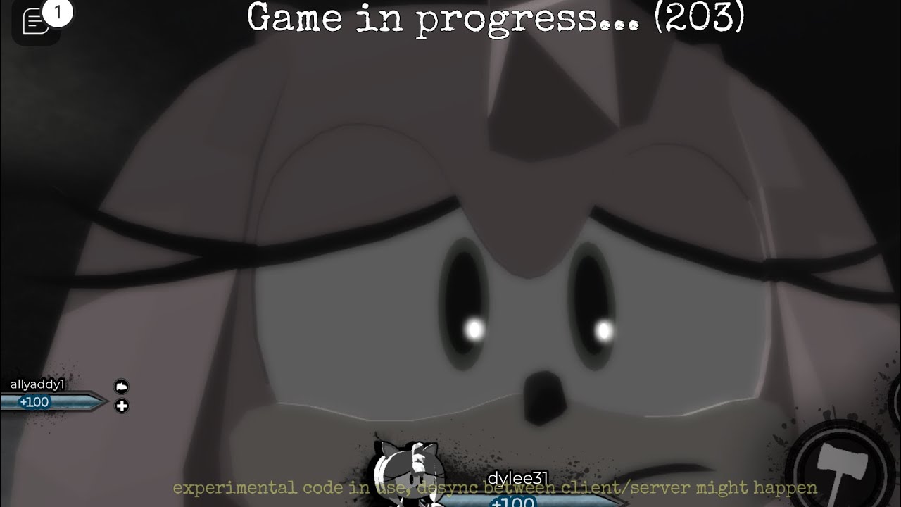 Amy hammer throws || Sonic.exe the disaster {1.2} || FT. @springytfk @_TinySoul_ || mobile