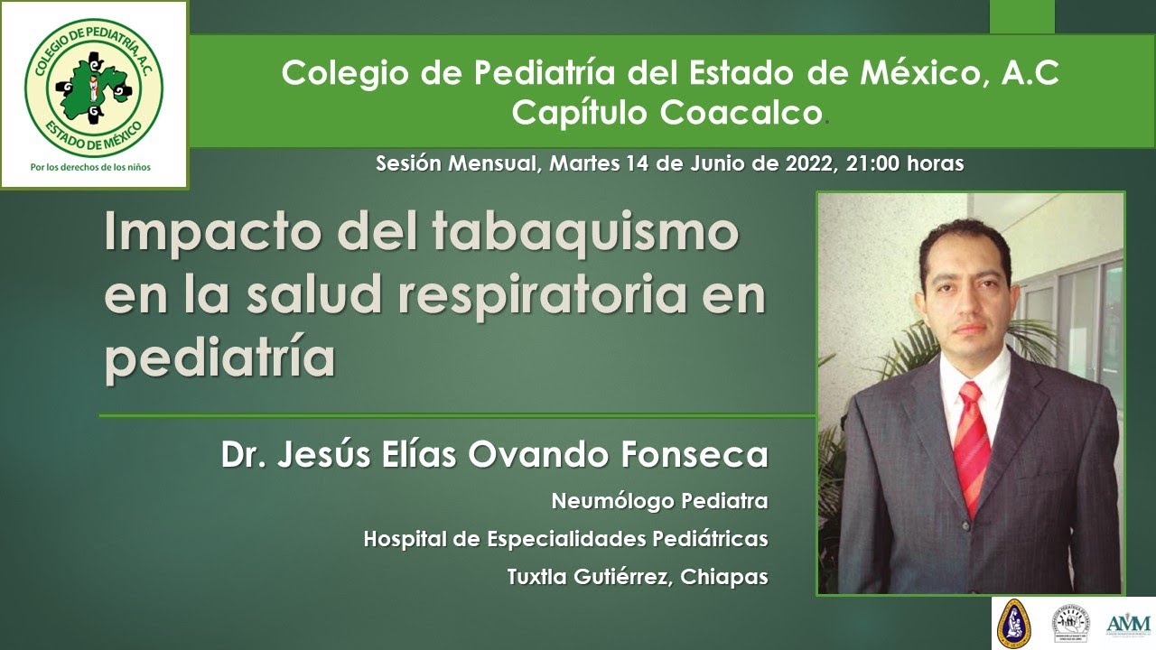 Impacto del tabaquismo en la salud respiratoria en pediatría.