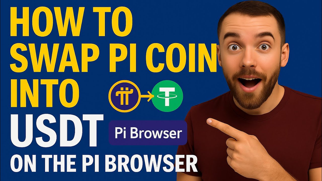 PI NETWORK How to swap pi coin into USDT (step by step guide)