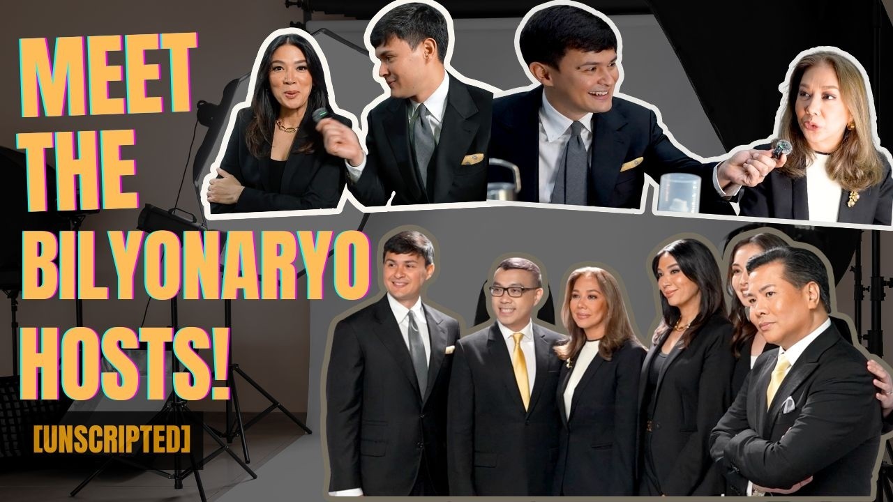 Несценаризованная программа с ведущими телеканала Bilyonaryo News Channel | Заставка канала BTS