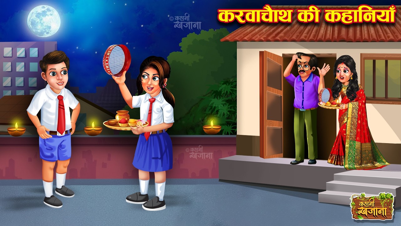 करवा चौथ की कहानी | Karwa Chauth ki Kahani | Moral Stories | Hindi Story  Garib Amir ka Karwa Chauth