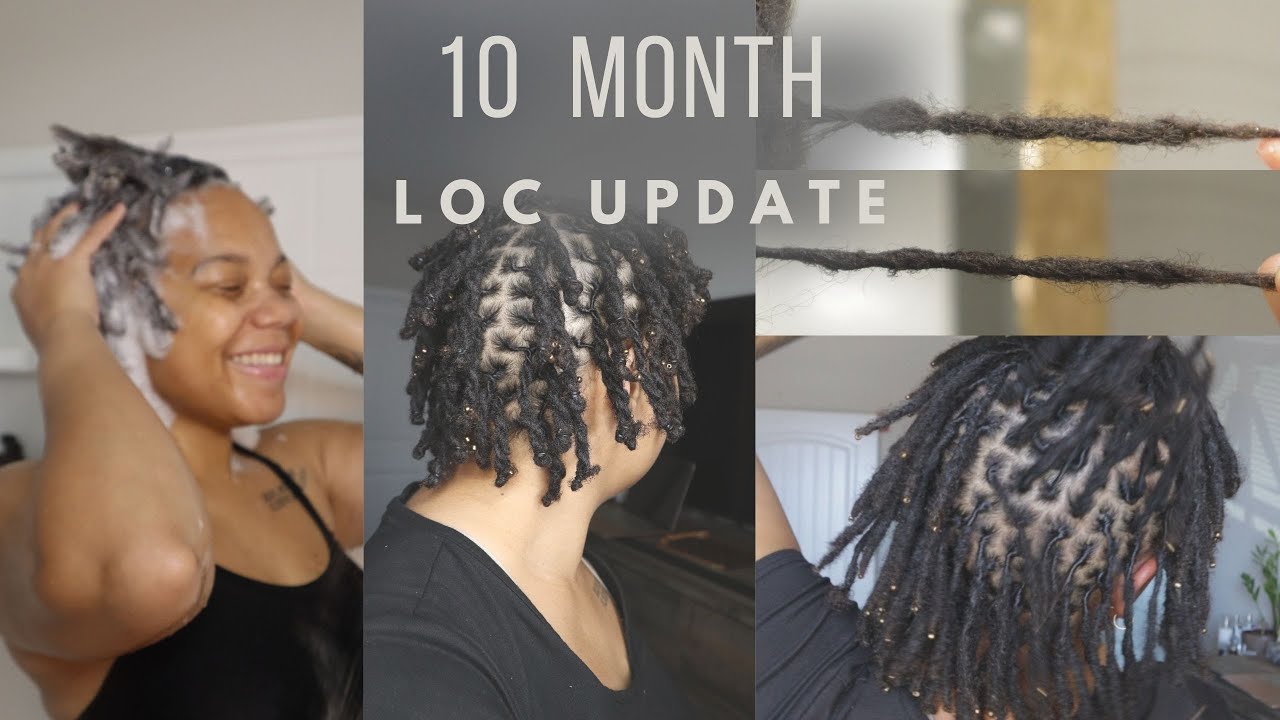 10 Month Loc Update |  Loc Smithing Method | Dry Locs