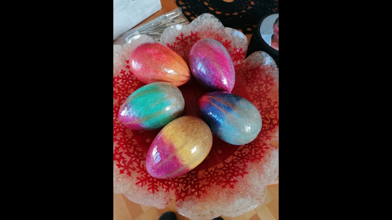223. Einfache Ostereier in Epoxid / Resin - deutsch