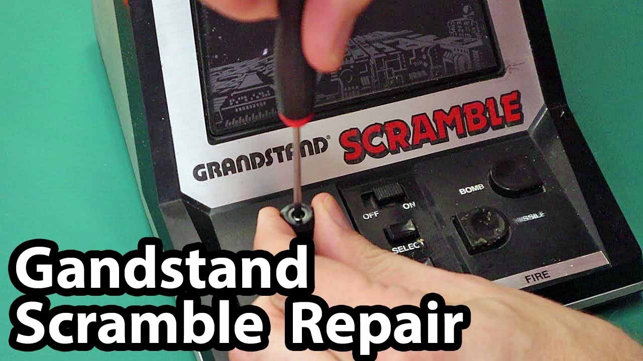 Grandstand Scramble / Astro Command Repair - Retro Games