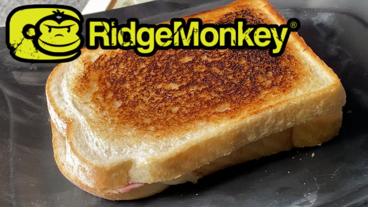 Campervan Cooking | Cheese & Ham Toastie using a RidgeMonkey