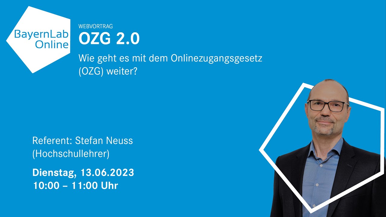 OZG 2.0 - Wie geht es mit dem Onlinezugangsgesetz (OZG) weiter?