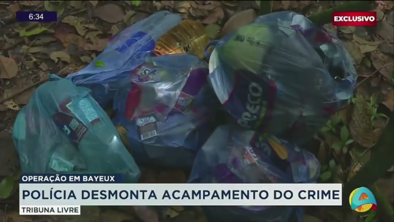 Tribuna Livre - Polícia demonta acampamento do crime