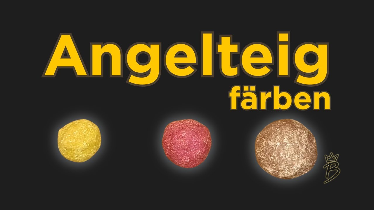 So färbst du Angelteig - Nur mit Hausmitteln