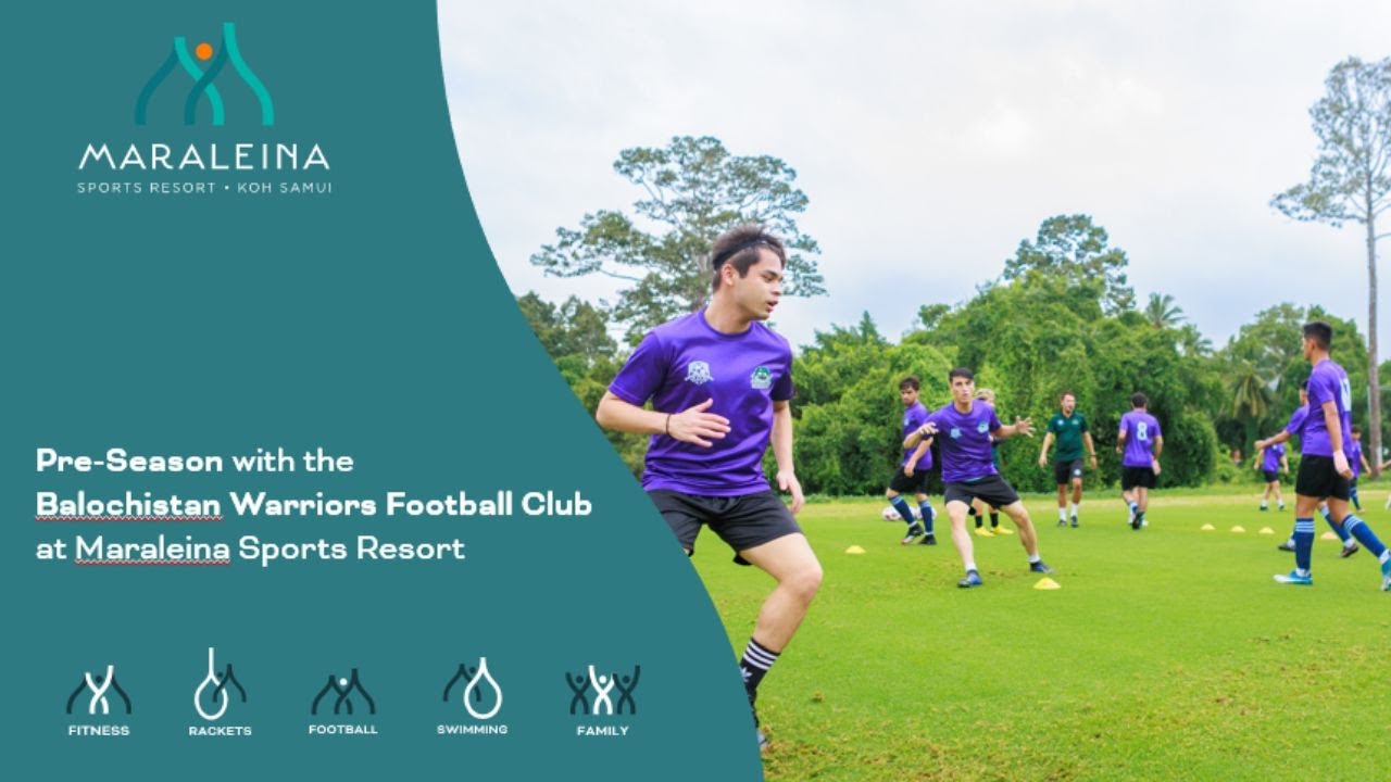 Pre-Season with the Balochistan Warriors Football Club from Pakistan