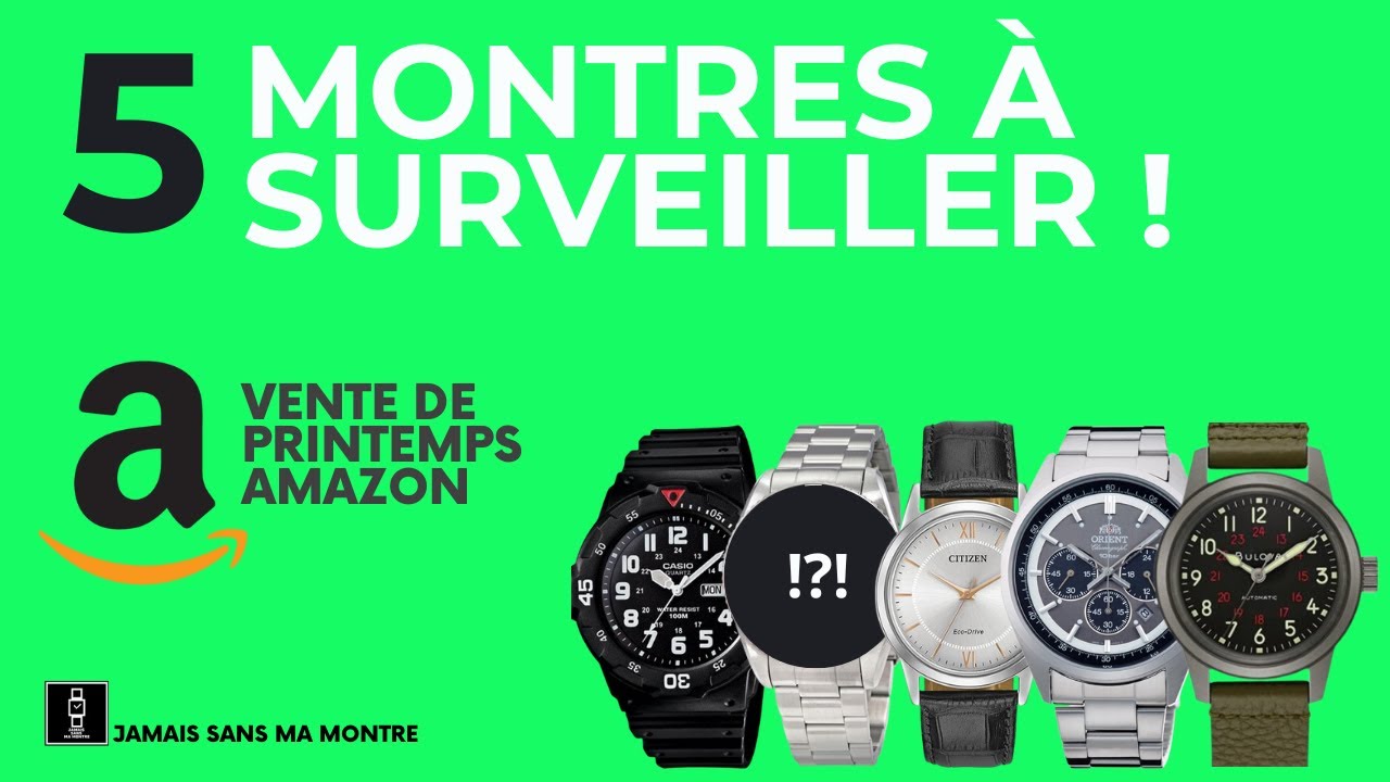 Amazon Vente anniversaire – Cinq modèles que je surveille!