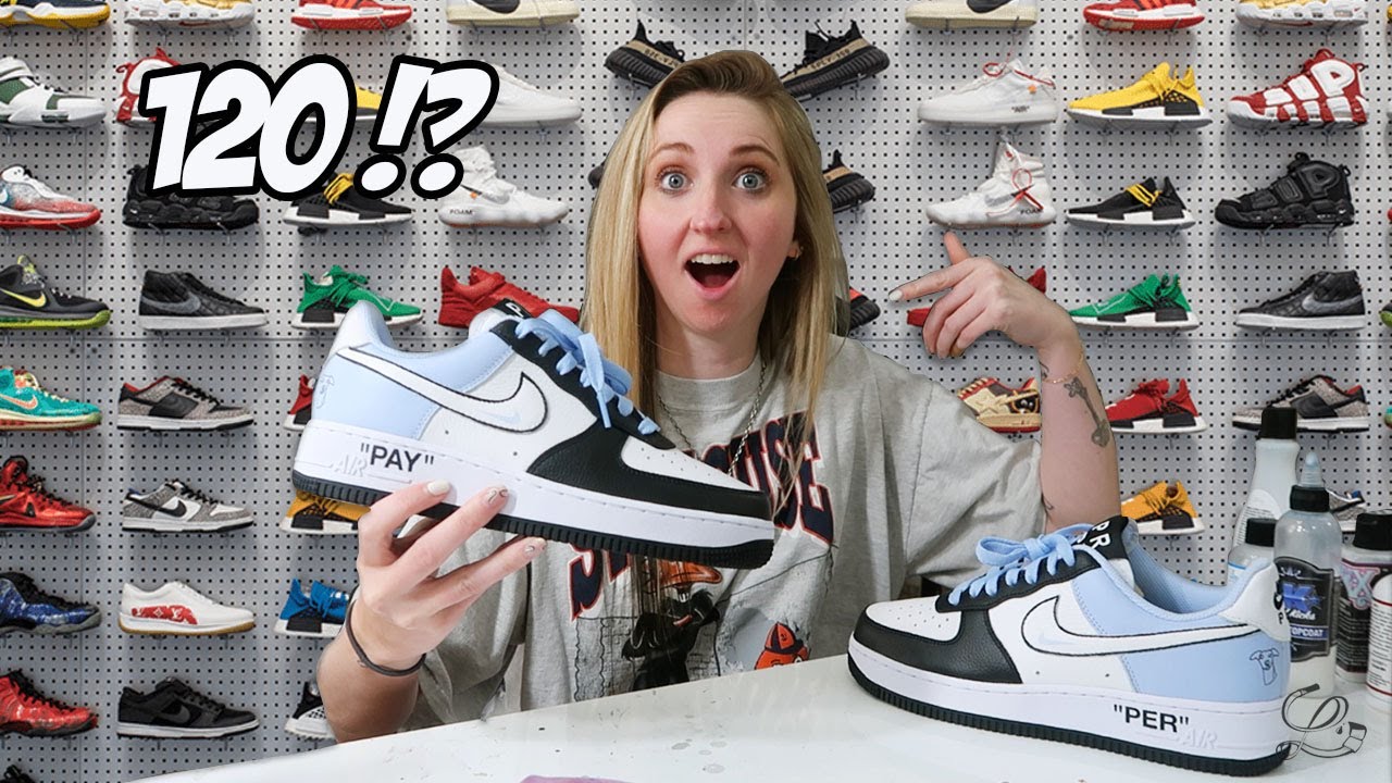 I MADE 120 PAIRS OF CUSTOM KICKS FOR A COMPANY!