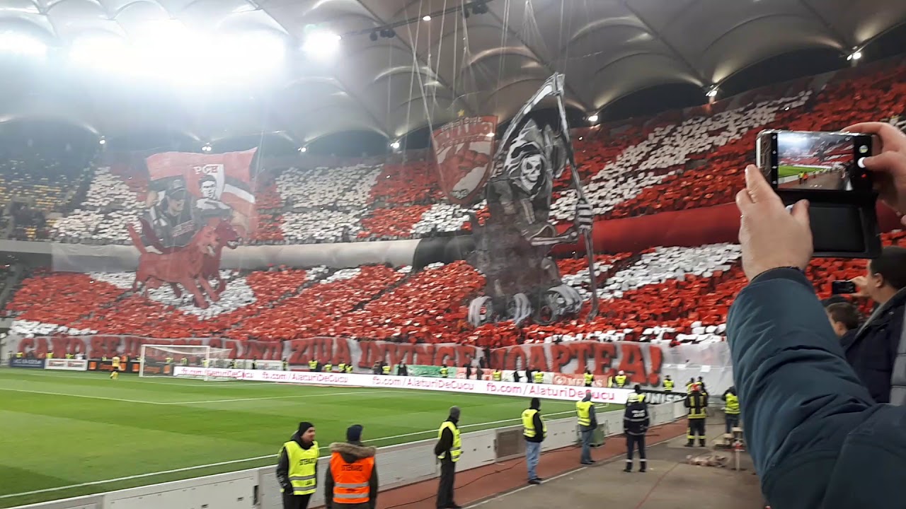 Coregrafie Dinamo-fcsb 2-2