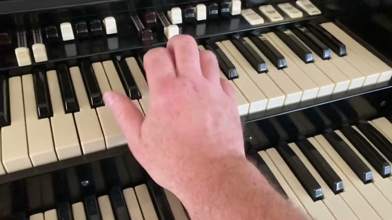 Trek II RV1D spring reverb added to my Hammond B-3