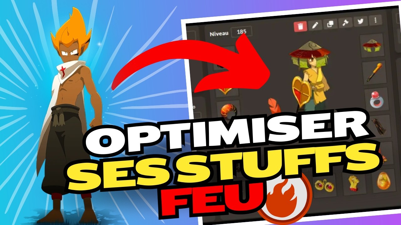 DOFUS Unity : Les Meilleurs Stuffs FEU du Niveau 1 &agrave; 200