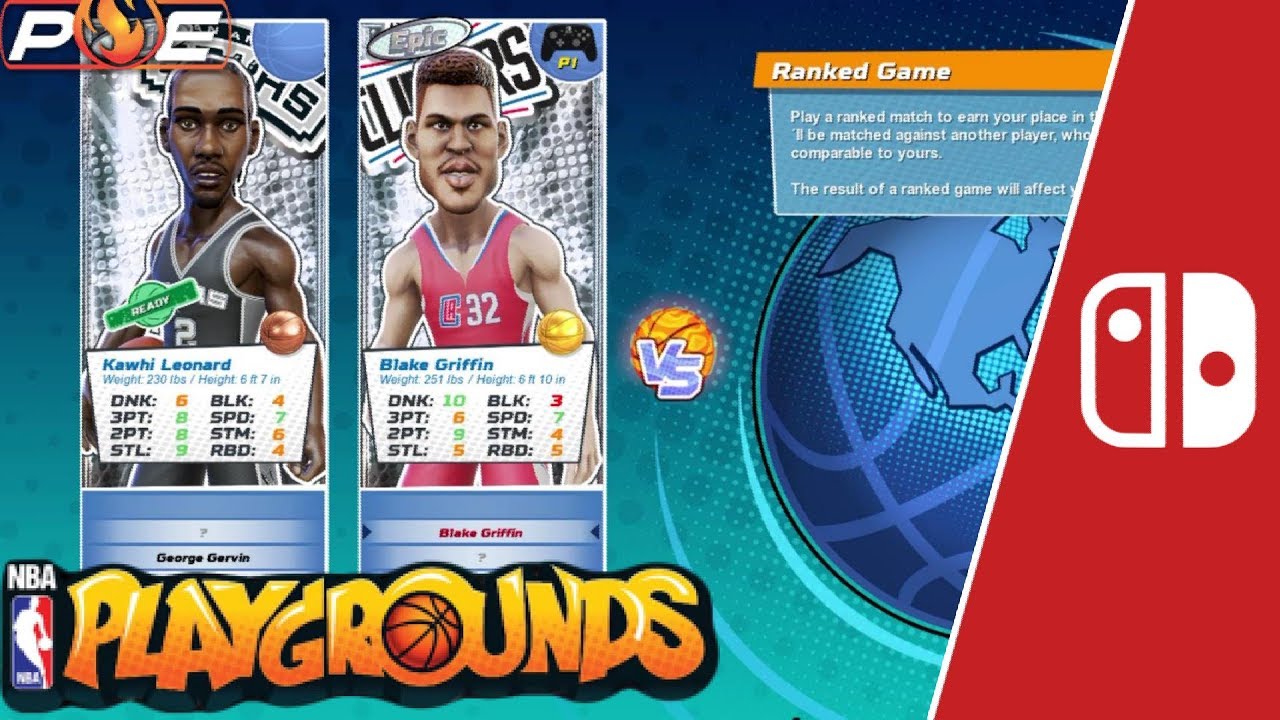 NBA Playgrounds (Nintendo Switch) Online Gameplay w/Commentary | PE PlayZ