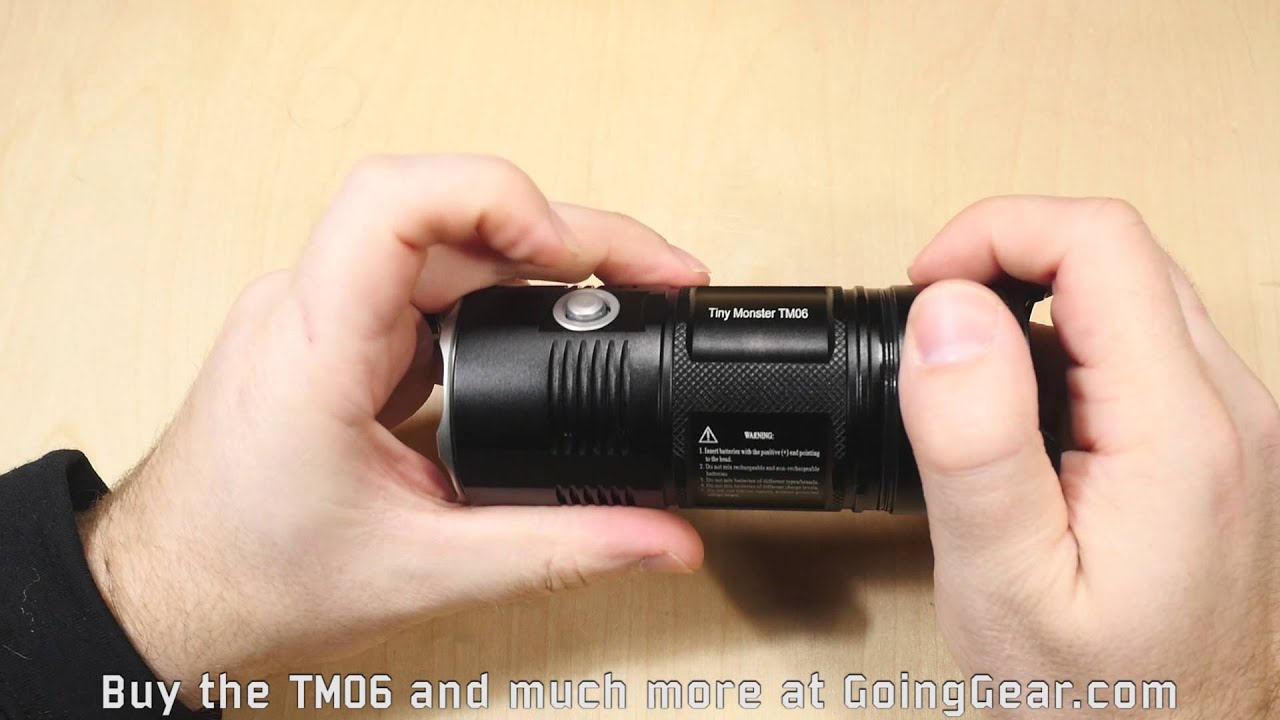Nitecore TM06 Tiny Monster Flashlight Extended Review