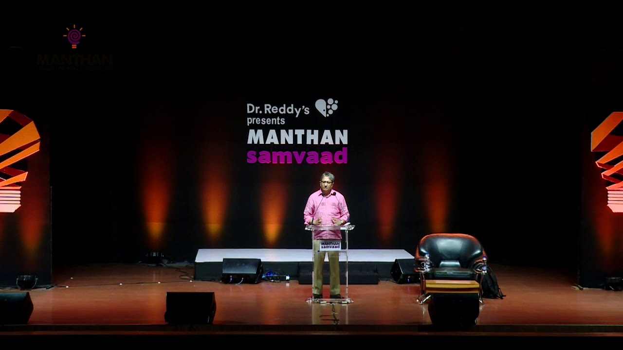 Ravish Kumar on 'Gandhi & Dimensions of Truth' at Manthan Samvaad 2017