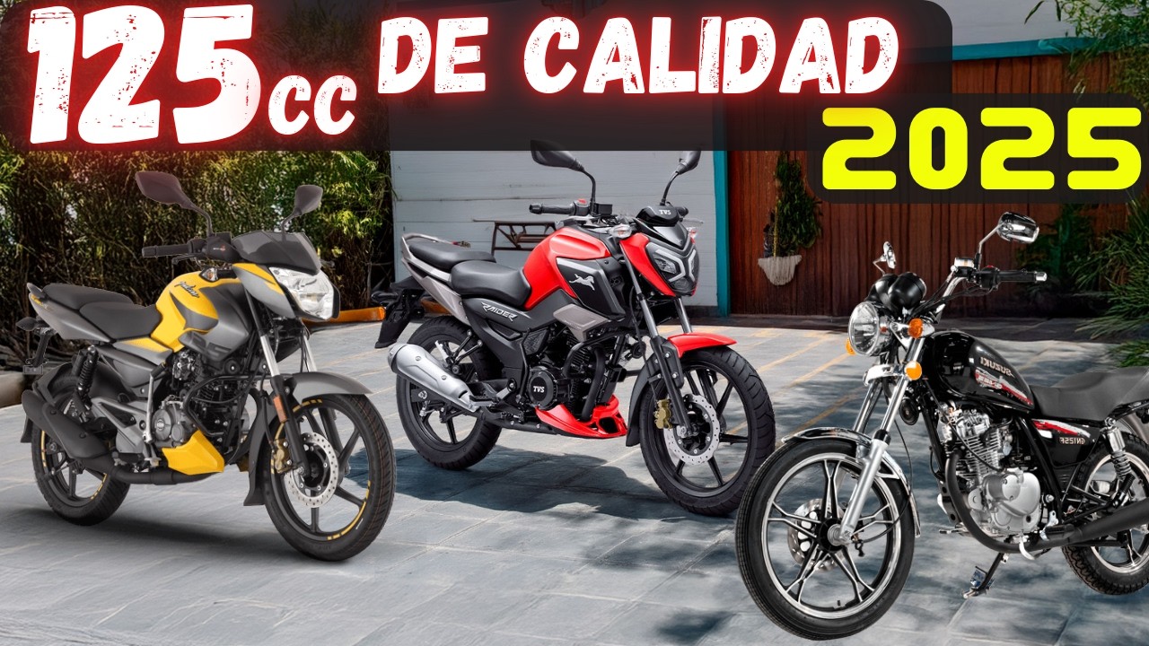 1️⃣ Top 10 Motos 125cc Más Baratas y Buenas en México 2025 🚀