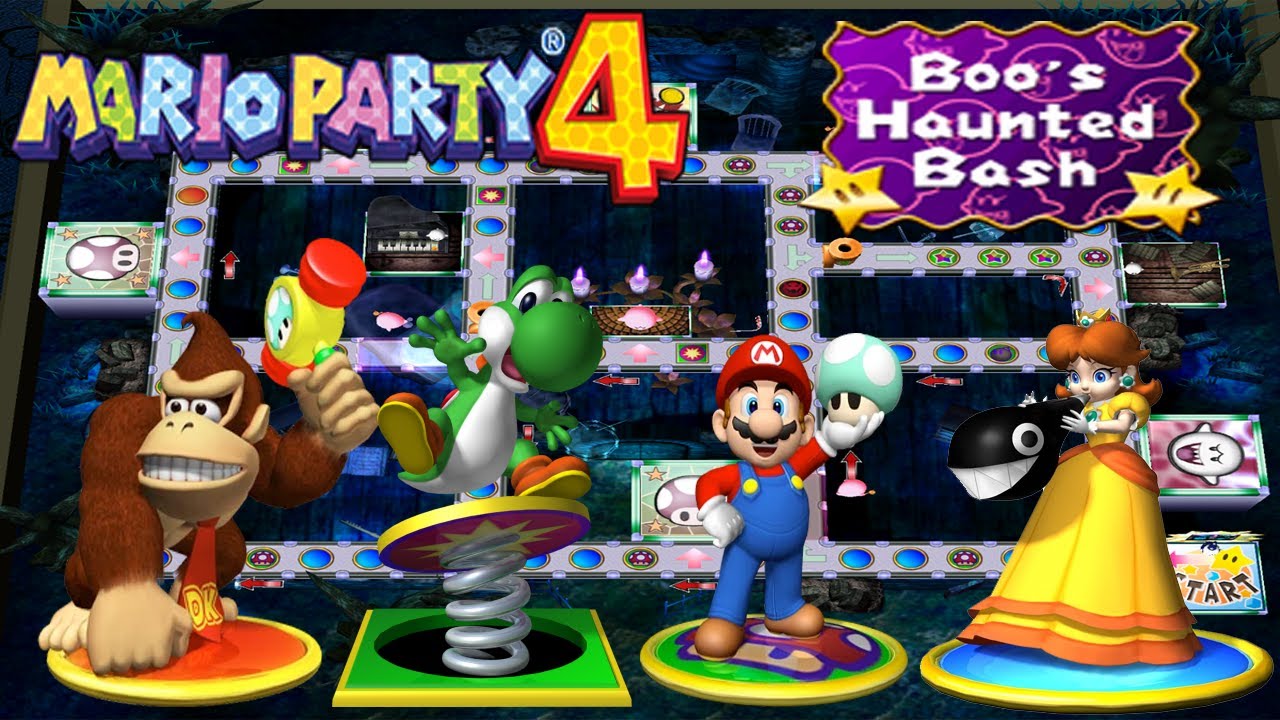 Mario party 4 multiplayer✭ Boo's Haunted Bash