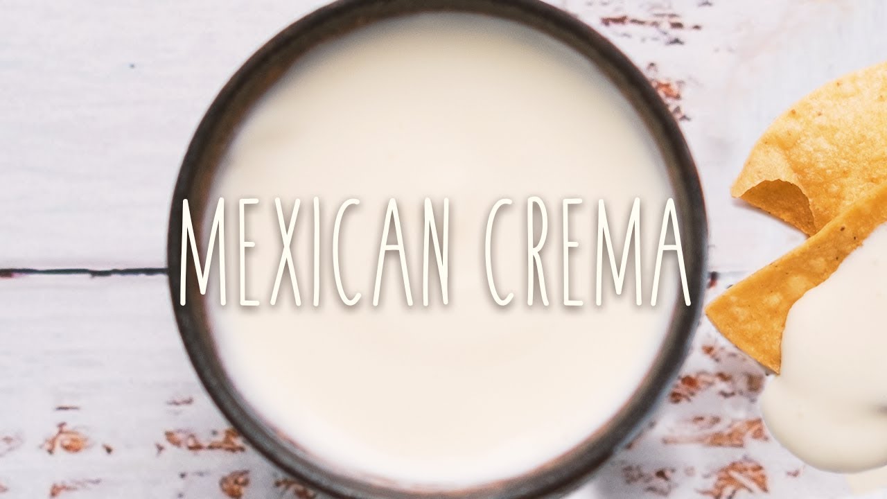 Mexican Crema☆ Super tasty recipe☆🇲🇽