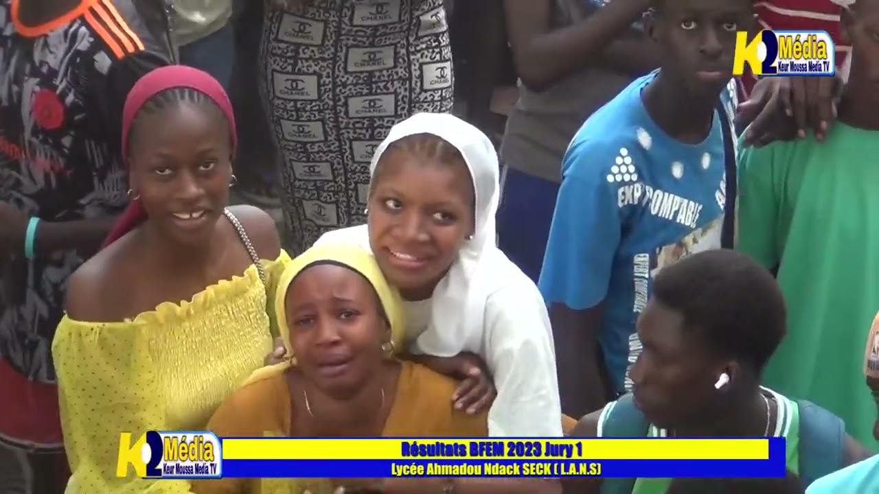 Thiès: BFEM 2023 Résultats Jury 1, Lycée Ahmadou Ndack SECK