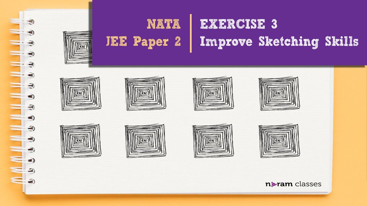 NATA drawing tutorials | Pyramids