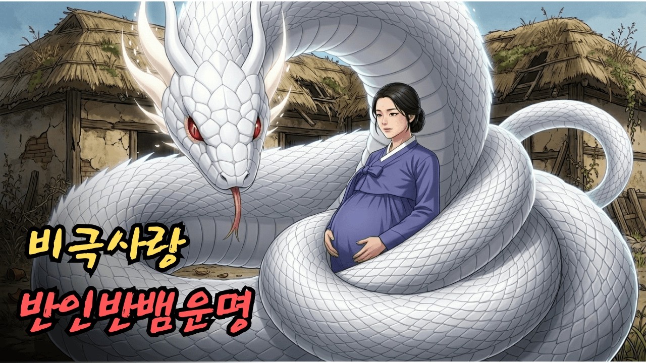 비극적인 사랑 이야기; 반인반뱀 아이의 운명은 어떻게 될까요? |민담 |전설 |설화 |옛날이야기 |오디오북