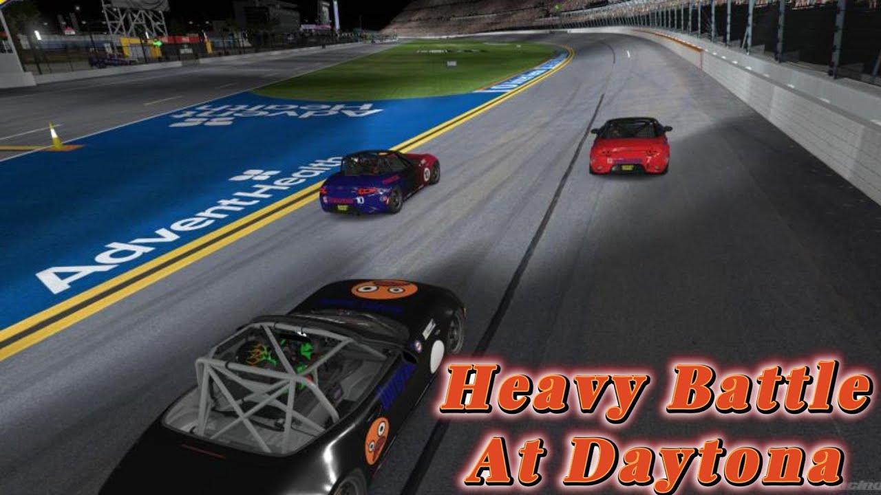 iRacing: Heavy Battling At Daytona