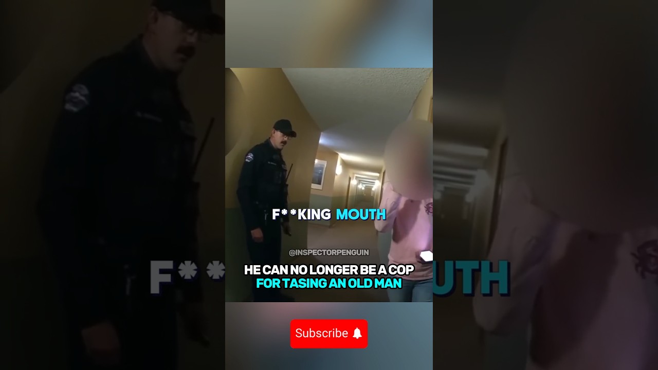 He Can No Longer Be A Cop For Tasing An Old Man 🤯