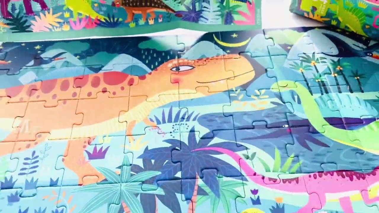 Dinosaur Age Puzzle, by Mideer
