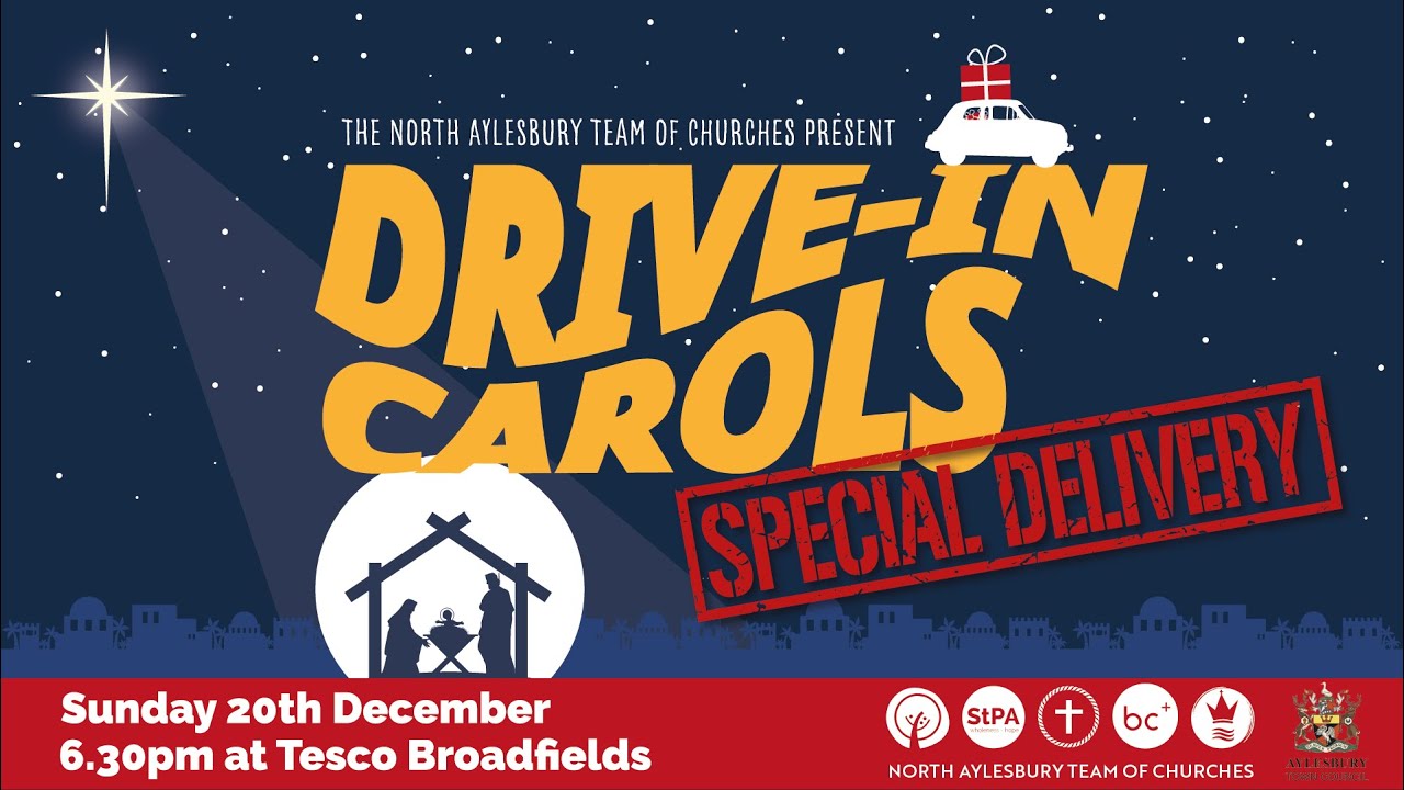 Drive In Carols - Sunday 20th December at 6.30pm