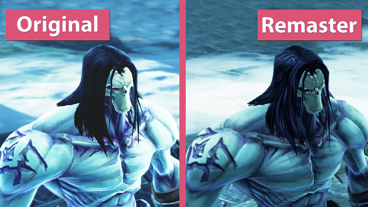 Darksiders 2 &ndash; Original Xbox 360 vs. Deathinitive Edition PS4 Graphics Comparison [FullHD][60fps]