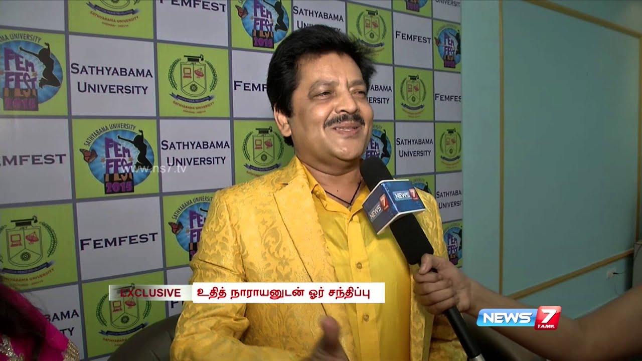Singer Udit Narayan's exclusive interview to News 7 Tamil
