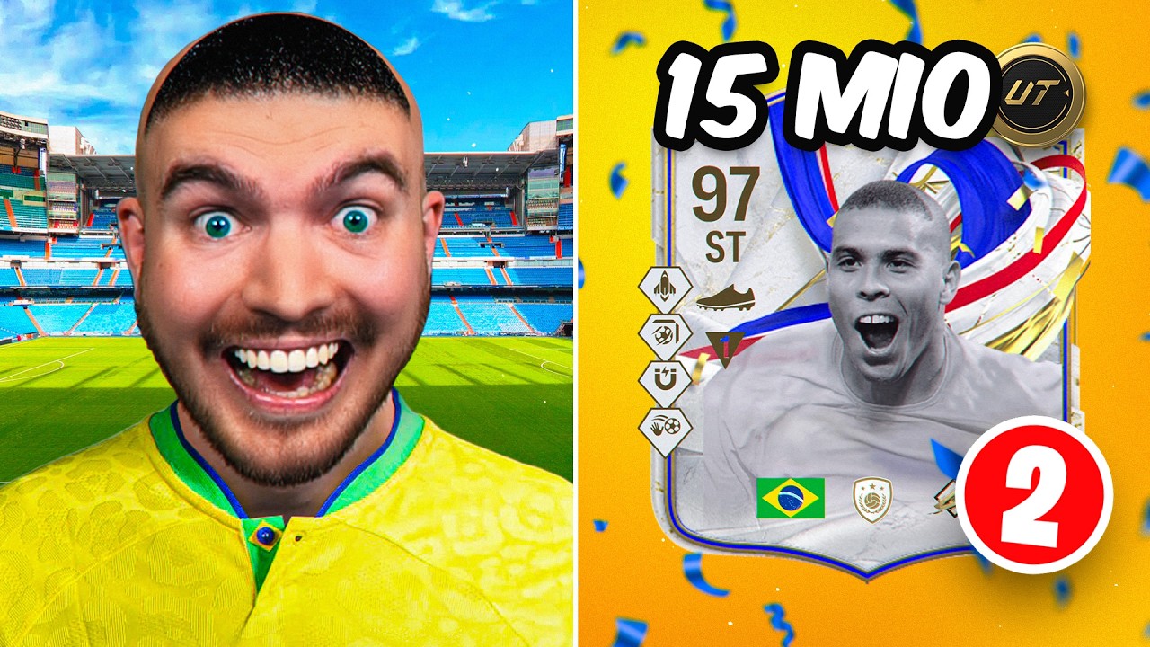 ICH habe 2x 15 MIO COINS ICONS GEZOGEN! NEUER ACCOUNT! WAS ERREICHE ICH in 1 STUNDE mit 300€ 🔥🤯