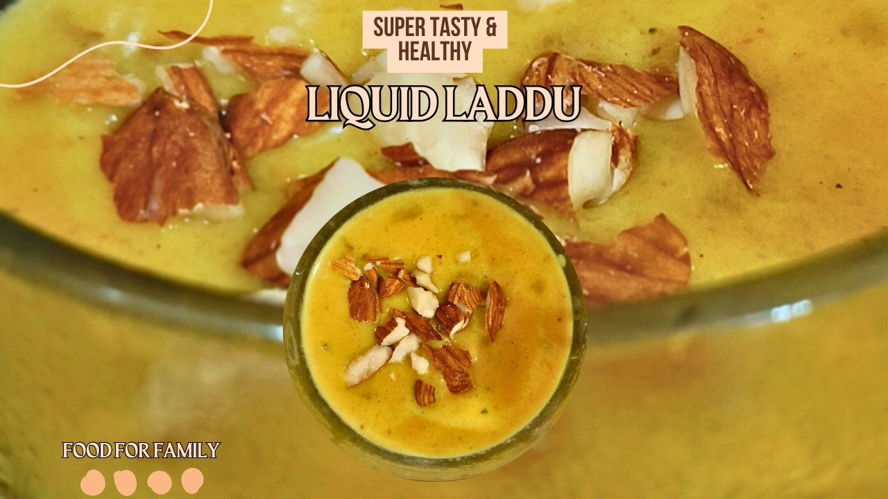 Liquid Laddu 😋 | Sardi Se Aaram Dene Wala Punjabi Sheera | Sheera Recipe | Food For Family