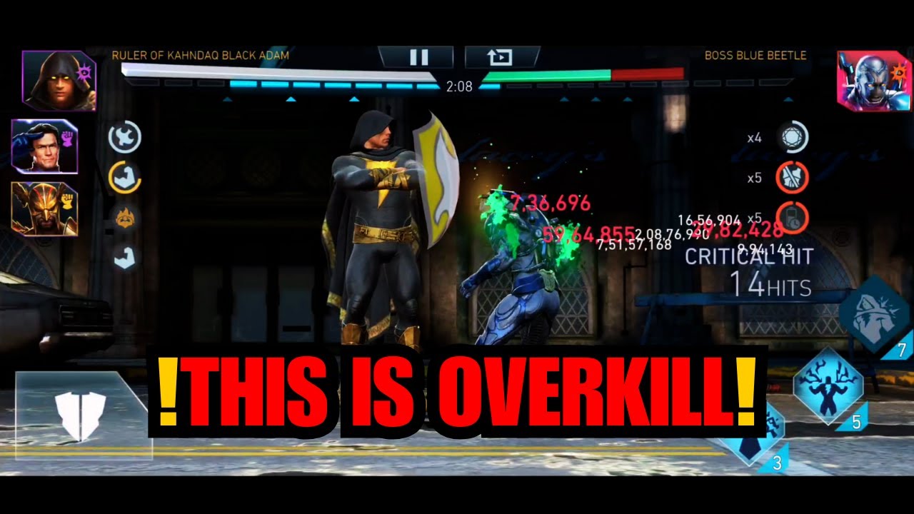 Finally 2 Billion Damage with Flawed Justice Team!!! | Gemstone Required | Injustice 2 Mobile