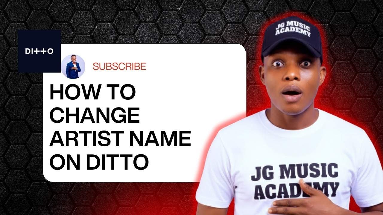 КАК ИЗМЕНИТЬ ИМЯ ИСПОЛНИТЕЛЯ НА DITTO