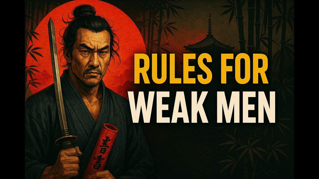 Don't Be Lazy - Miyamoto Musashi’s Brutal Advice for Weak Men