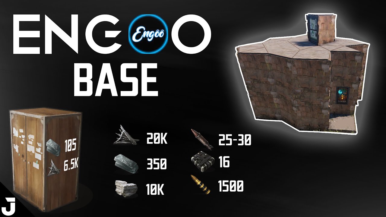Rust / Engoo Bunker Base / Detaylı Anlatım ! / Rust Türkçe