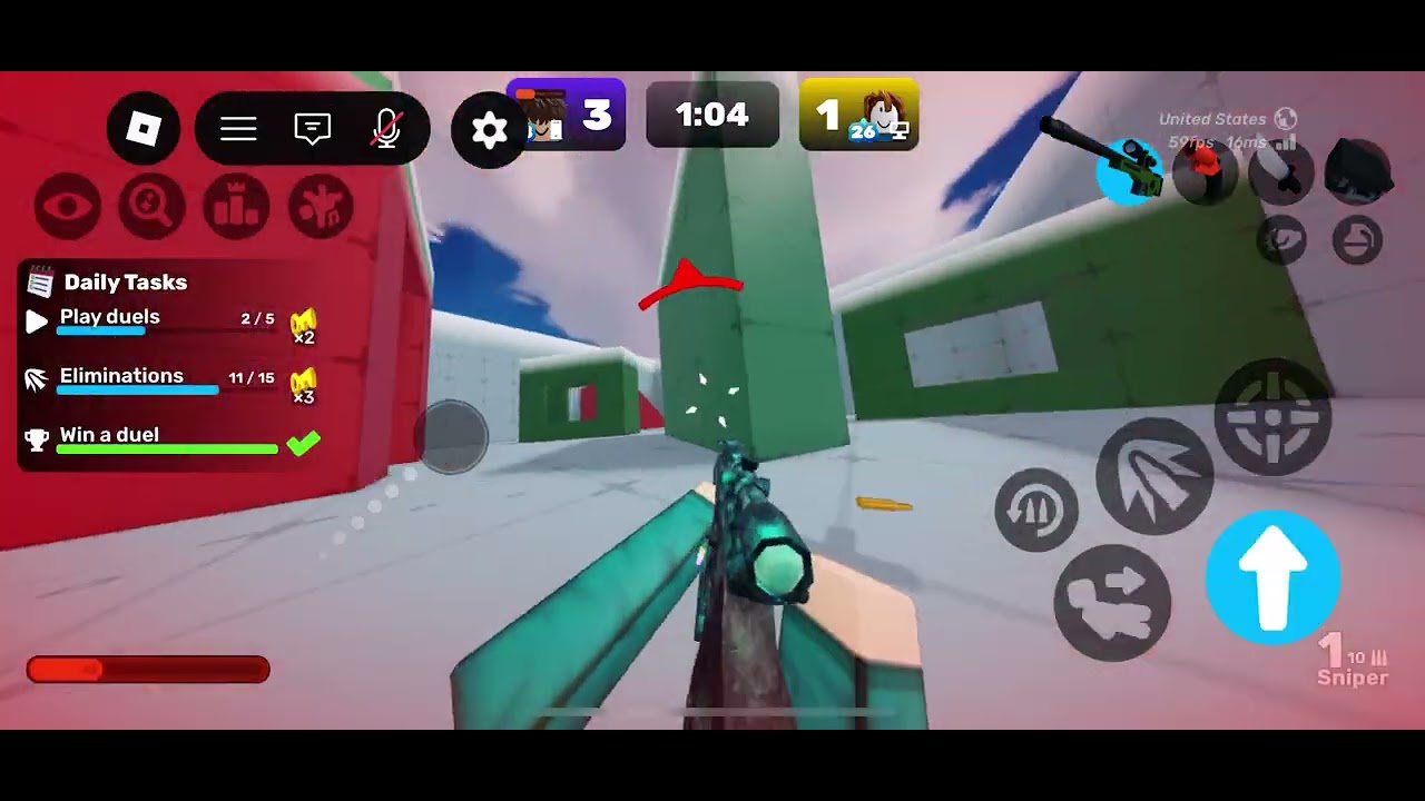 I’m doing rivals 1v1s