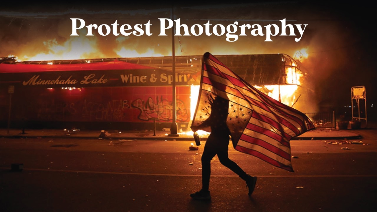 Объяснение фотографии протеста менее чем за 10 минут