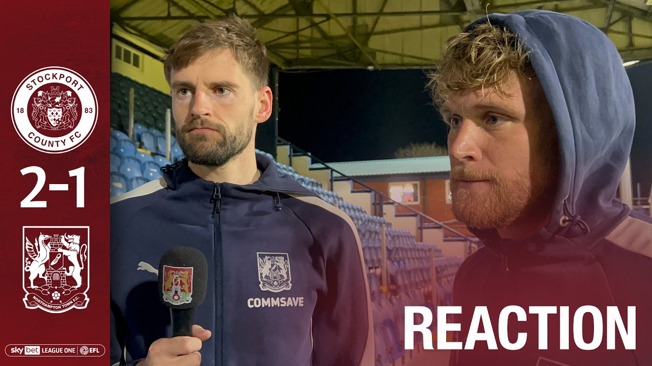 Jon Guthrie and Cameron McGeehan reflect on Stockport County (A)