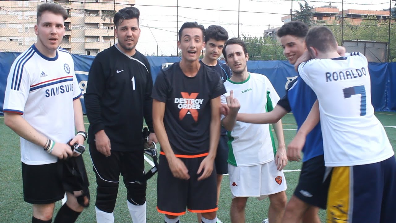 EPICA PARTITA DI CALCIO w/ ILLUMINATI CREW !!!