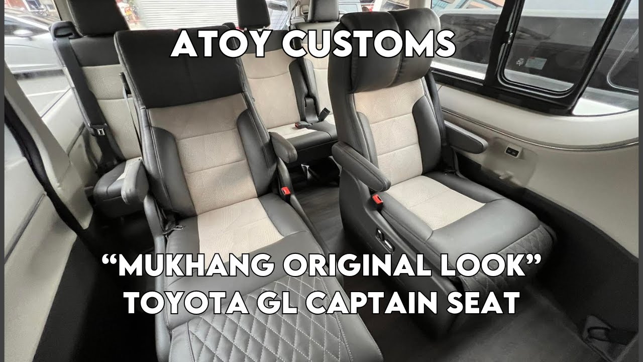 Toyota GL Installed Captain seat looks original (NOV 2024)