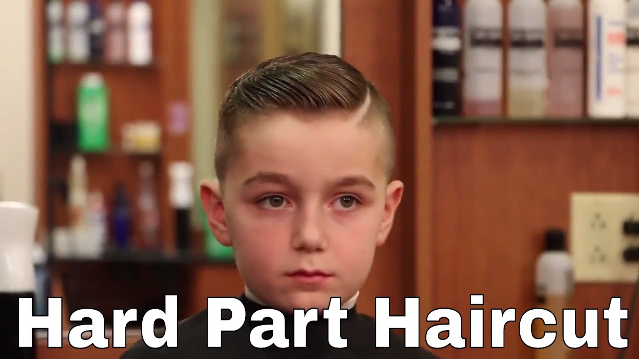 Comb Over with Hard Part Haircut - Greg Zorian Tutorial