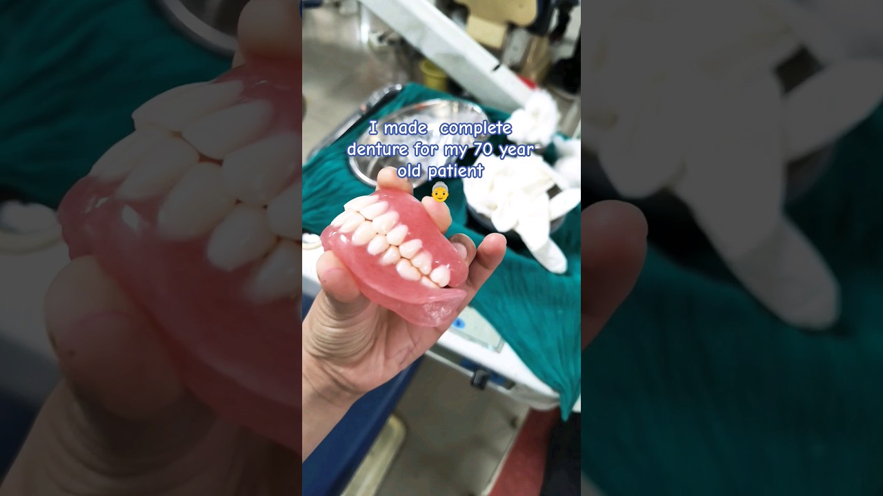 all smiles 😁!!!!! #doctor #dentist #completedenture #kgmu #ytshorts #supershy #medicalcollegelife