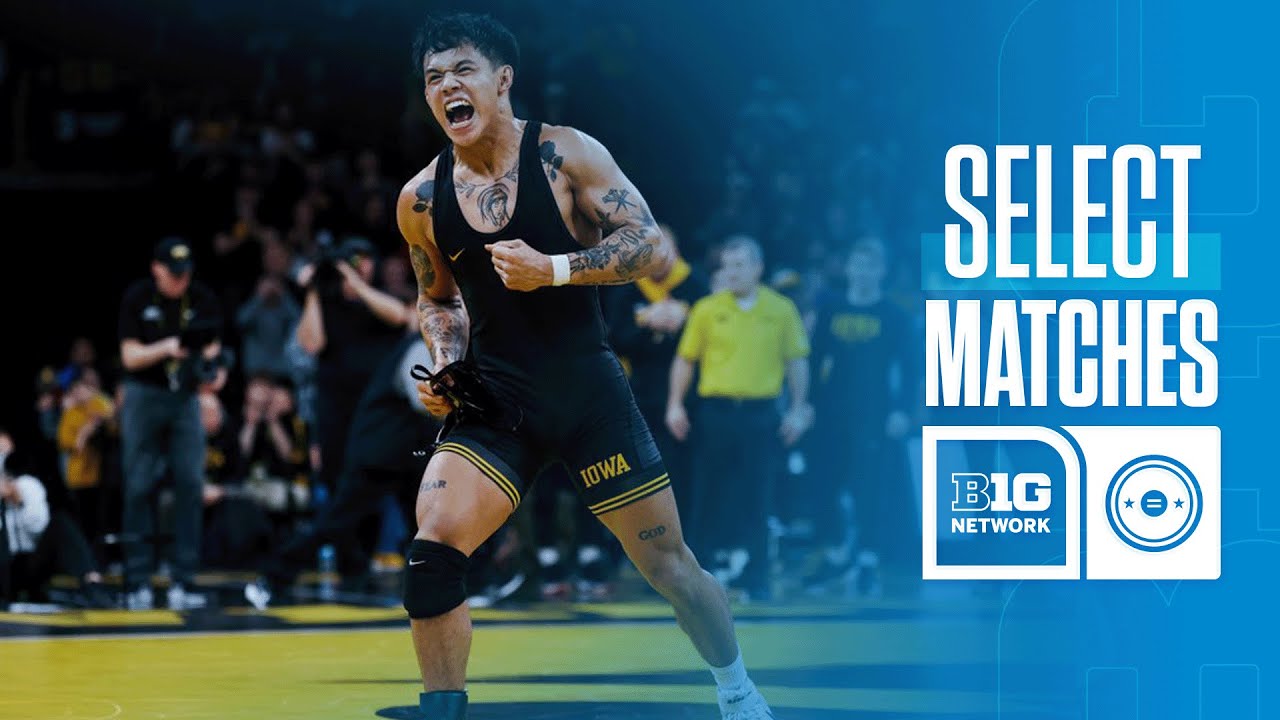 Nebraska At Iowa | Select Matches | Big Ten Wrestling | 02/07/2025