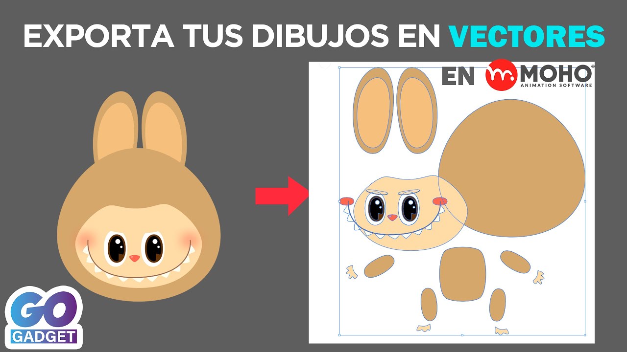 Cómo exportar Vectores en Moho