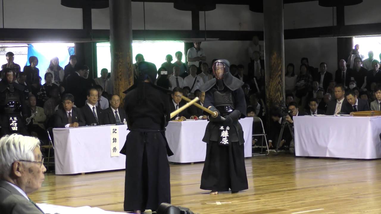 【高画質】第112回全日本剣道演武大会（作道正夫　対　藤原崇郎）