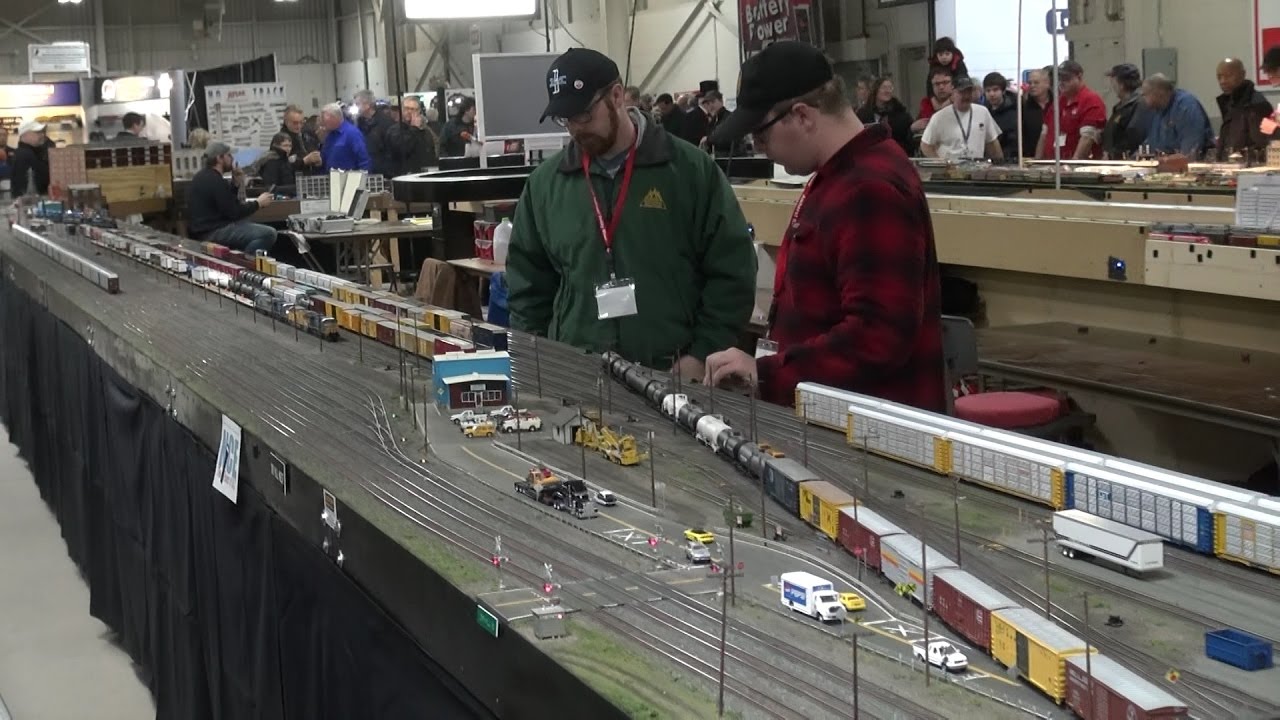 Amherst Railway Society Railroad Hobby Show 2017 - West Springfield, Massachusetts